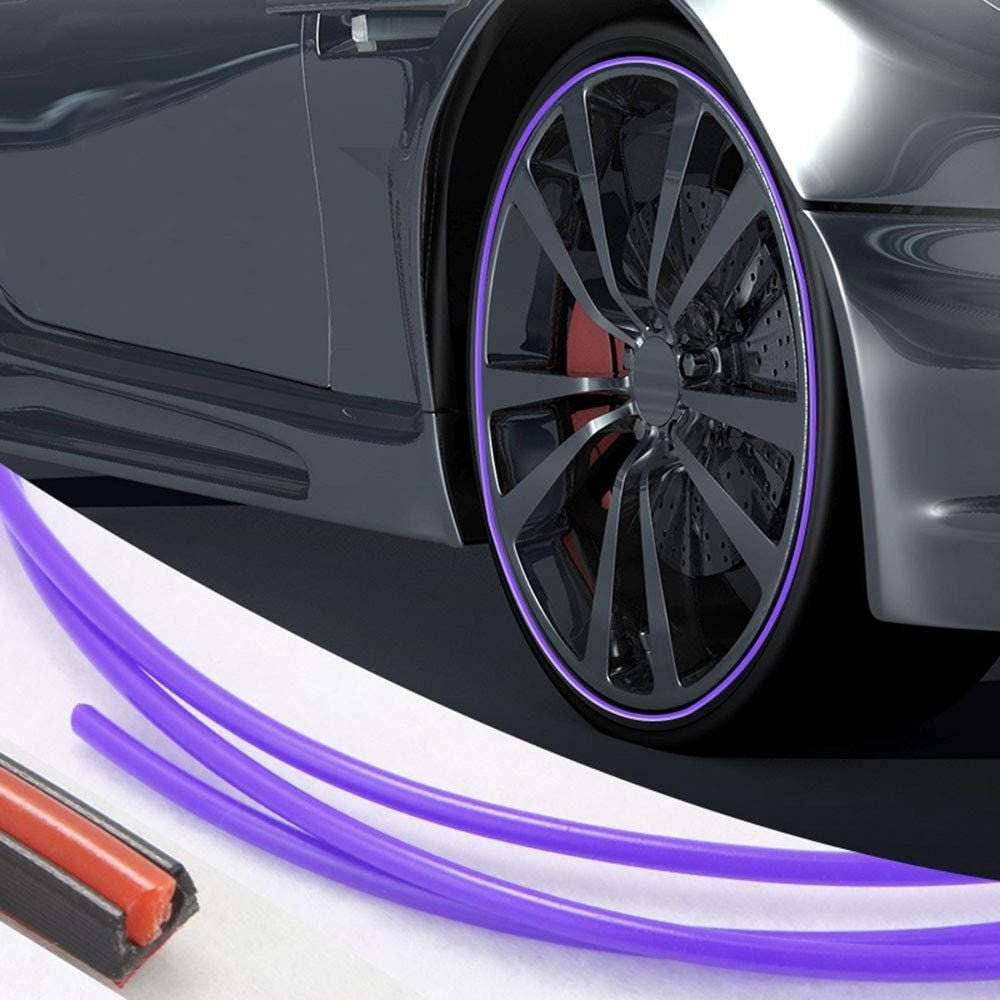 Luxora Pro Wheel Rim Protector - High Adhesion Rubber Strip for Curb Damage Prevention 5
