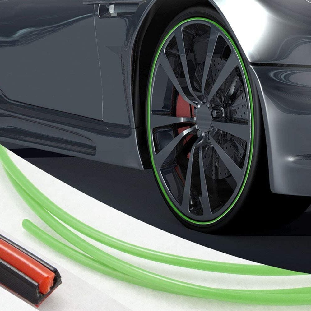 Luxora Pro Wheel Rim Protector - High Adhesion Rubber Strip for Curb Damage Prevention 9