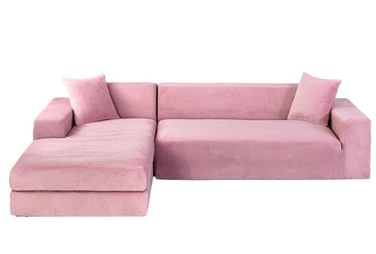 SOFALUX – Stretch Velvet Sofa Cover with Elegant Design and Protective Fit