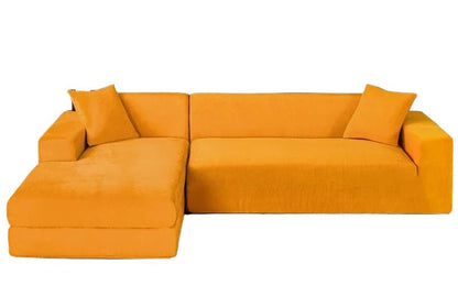 SOFALUX – Stretch Velvet Sofa Cover with Elegant Design and Protective Fit