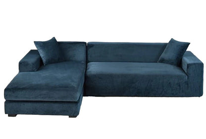 SOFALUX – Stretch Velvet Sofa Cover with Elegant Design and Protective Fit