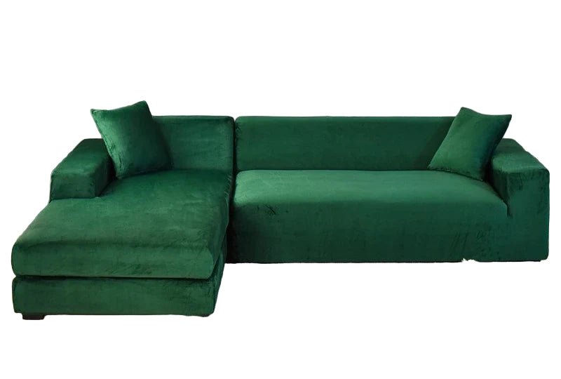 SOFALUX – Stretch Velvet Sofa Cover with Elegant Design and Protective Fit