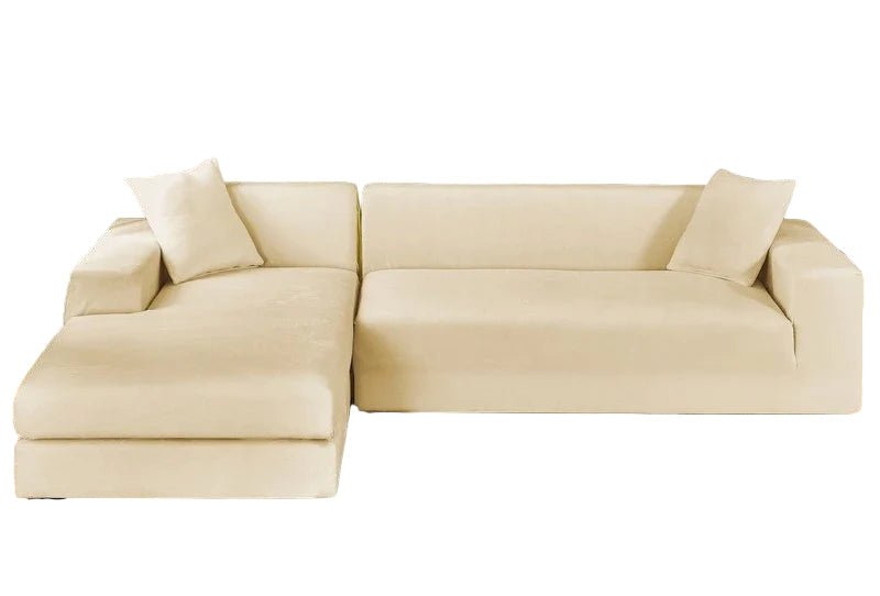 SOFALUX – Stretch Velvet Sofa Cover with Elegant Design and Protective Fit