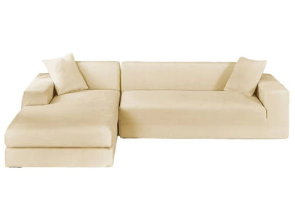 SOFALUX – Stretch Velvet Sofa Cover with Elegant Design and Protective Fit