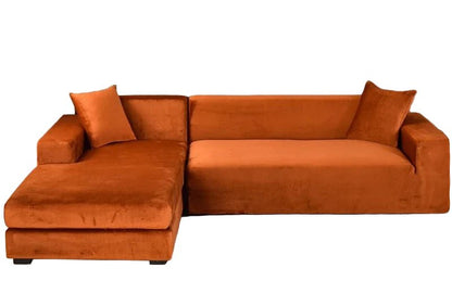 SOFALUX – Stretch Velvet Sofa Cover with Elegant Design and Protective Fit