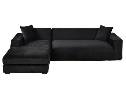 SOFALUX – Stretch Velvet Sofa Cover with Elegant Design and Protective Fit
