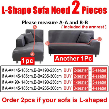SOFALUX – Stretch Velvet Sofa Cover with Elegant Design and Protective Fit