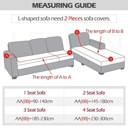 SOFALUX – Stretch Velvet Sofa Cover with Elegant Design and Protective Fit