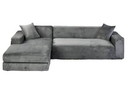 SOFALUX – Stretch Velvet Sofa Cover with Elegant Design and Protective Fit
