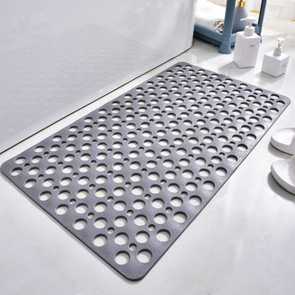Luxury Anti-Slip Bath Mat - Mold-Resistant Bathroom Mat with Strong Suction Cups 0