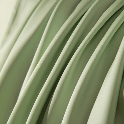 Luxury Mulberry Silk Fitted Bed Sheet - 100% Silk, Deep Pocket 25CM 12