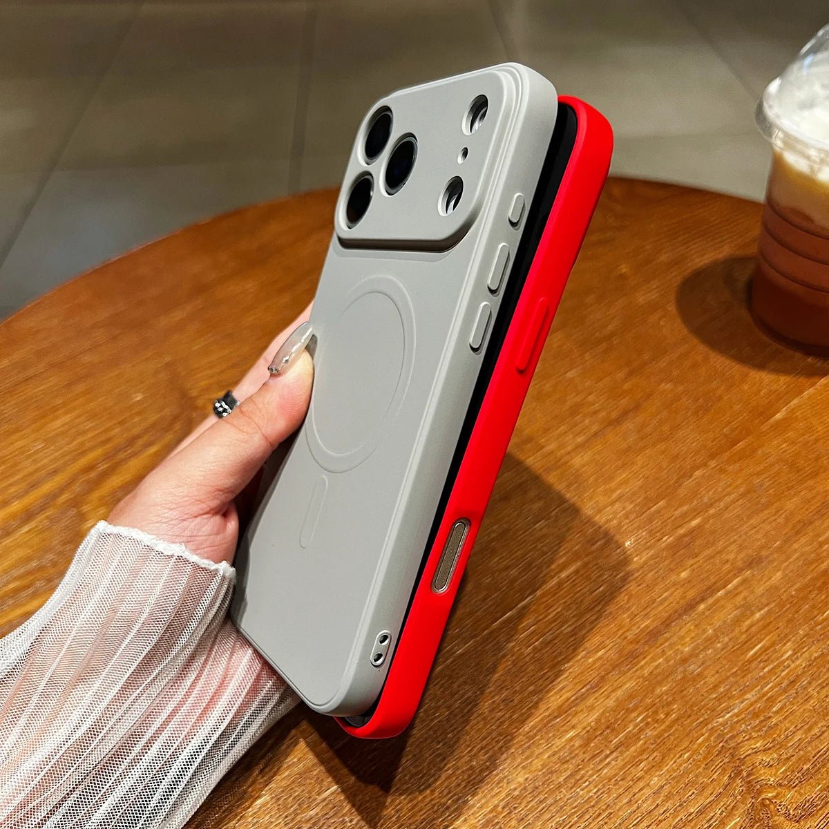 MAGNASOFT – Magnetic Soft Silicone Case for iPhone 17 Series 4