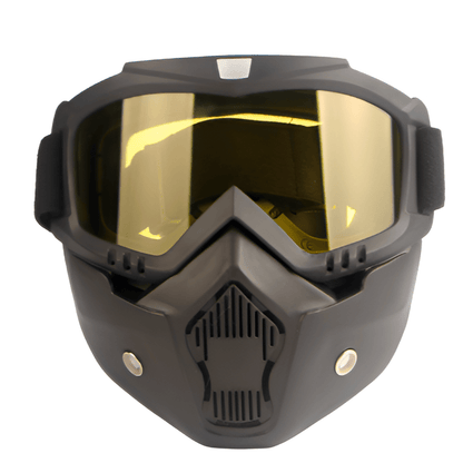 MANIKO Full Face Ski Mask - Unbreakable TPU Frame & Crystal Clear PC Lens 3