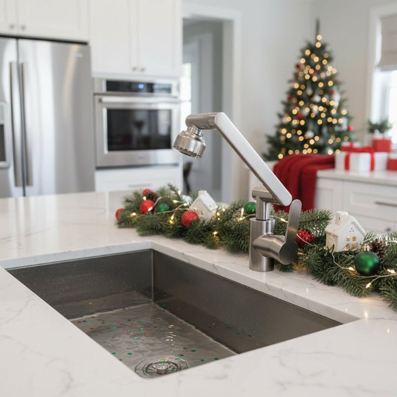 MECHAFLOW 360 – 360° Robot Arm Kitchen Faucet with Bubble & Shower Spray 2