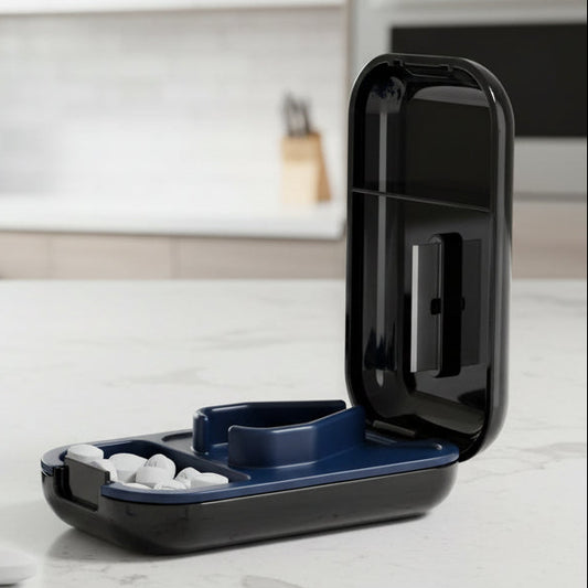 MEDICUT – Pill Cutter With Invisible Storage Box 0