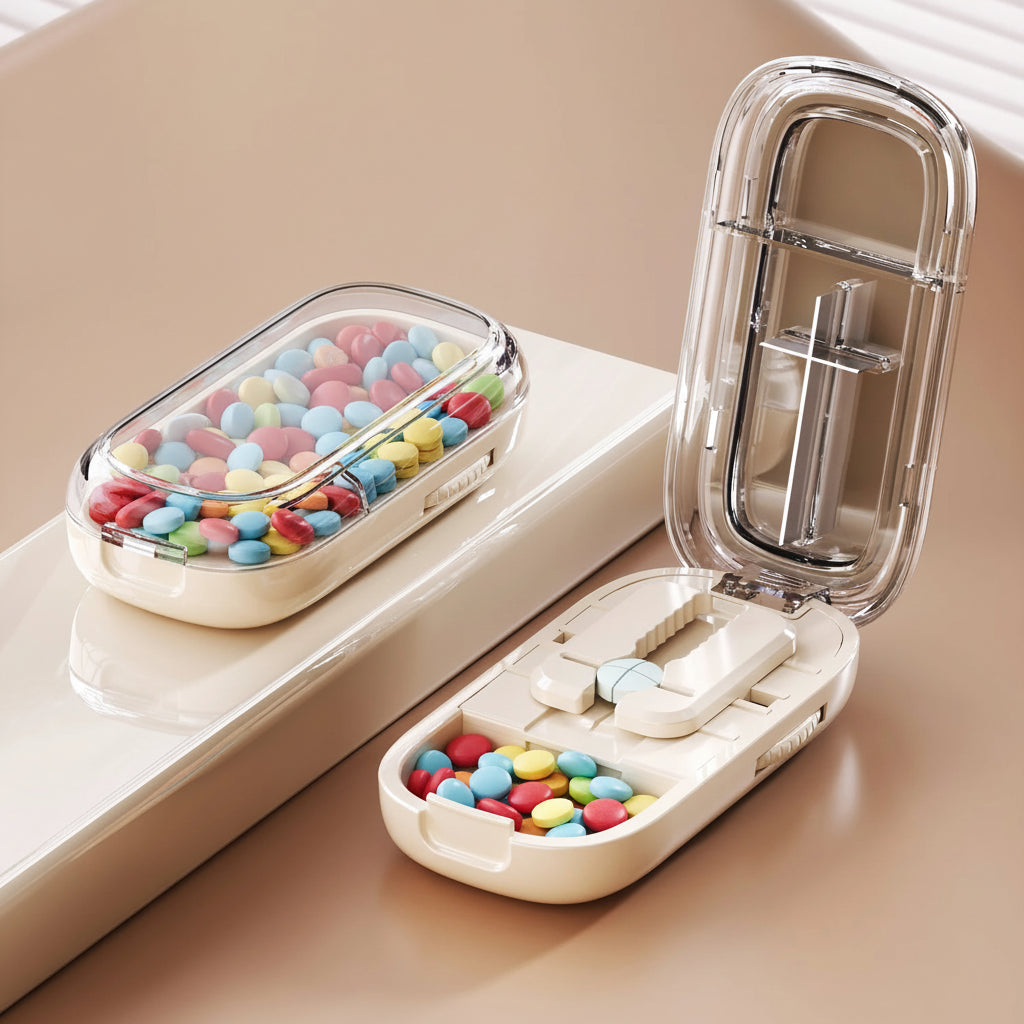 MEDICUT – Pill Cutter With Invisible Storage Box 2