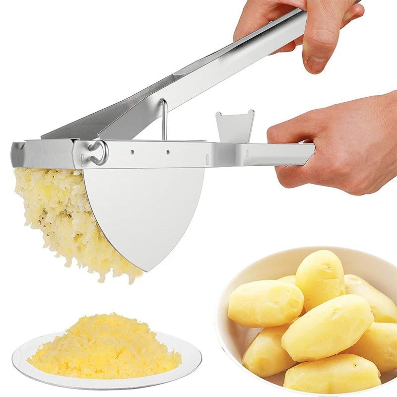 MELLOWPRESS – High-performance stainless steel potato press for baby food & fruit 2