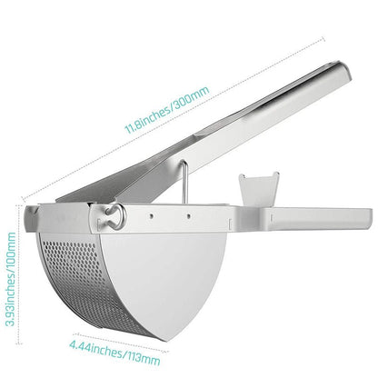 MELLOWPRESS – High-performance stainless steel potato press for baby food & fruit 5