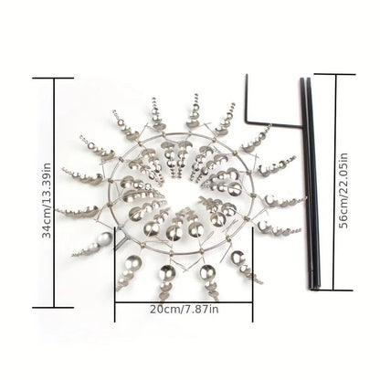METASPIN – Durable Metal Wind Spinner for Stylish Outdoor Décor 5