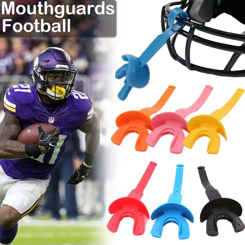 MOUTHGUARDIQ – Double mouthguard for rugby, American football & boxing with shock-absorbing TPR material 2
