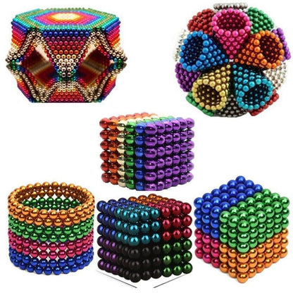 MagicBeads - Educational Magnetic Building Blocks Toy for Creative Fun 0
