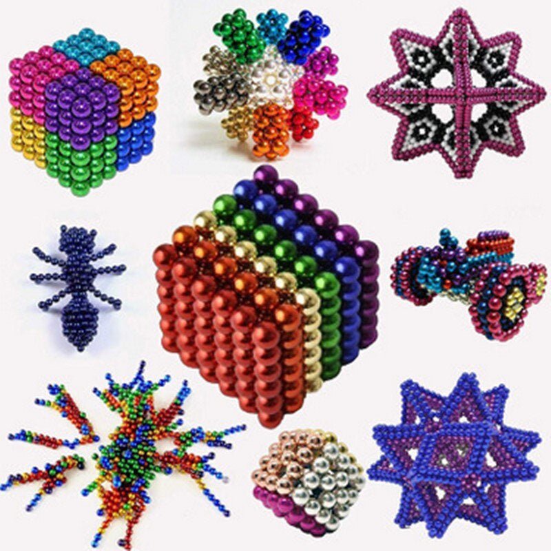 MagicBeads - Educational Magnetic Building Blocks Toy for Creative Fun 5