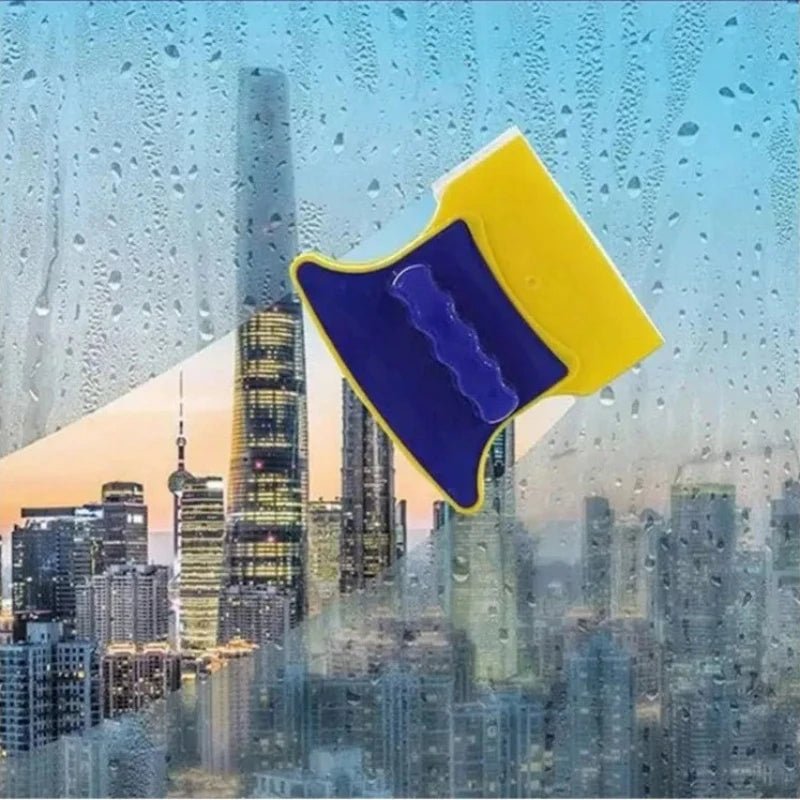Magnetic Double-Sided Window Cleaner with 1.2M Safety Rope for Streakless Shine 0