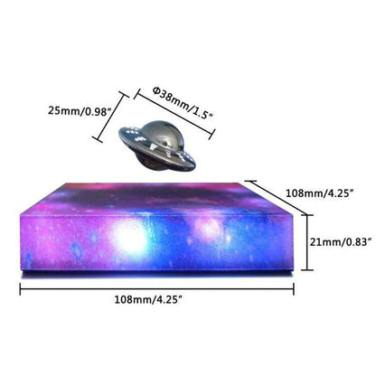 Magnetic Levitating Spaceship LED Night Light - Unique Home Decor Lamp 0
