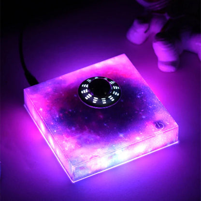 Magnetic Levitating Spaceship LED Night Light - Unique Home Decor Lamp 4