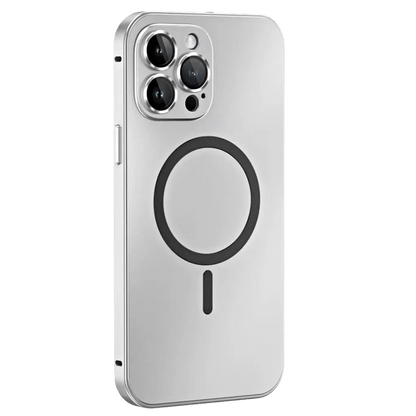 Magnetic Metal Case for iPhone 15 Pro Max - Durable Shockproof Protection 0