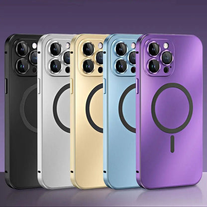 Magnetic Metal Case for iPhone 15 Pro Max - Durable Shockproof Protection 1