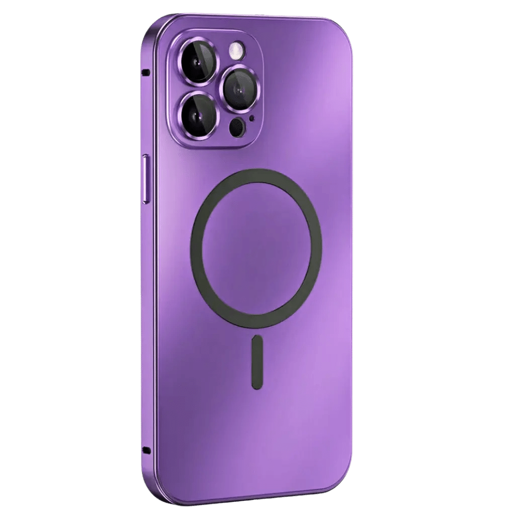 Magnetic Metal Case for iPhone 15 Pro Max - Durable Shockproof Protection 10
