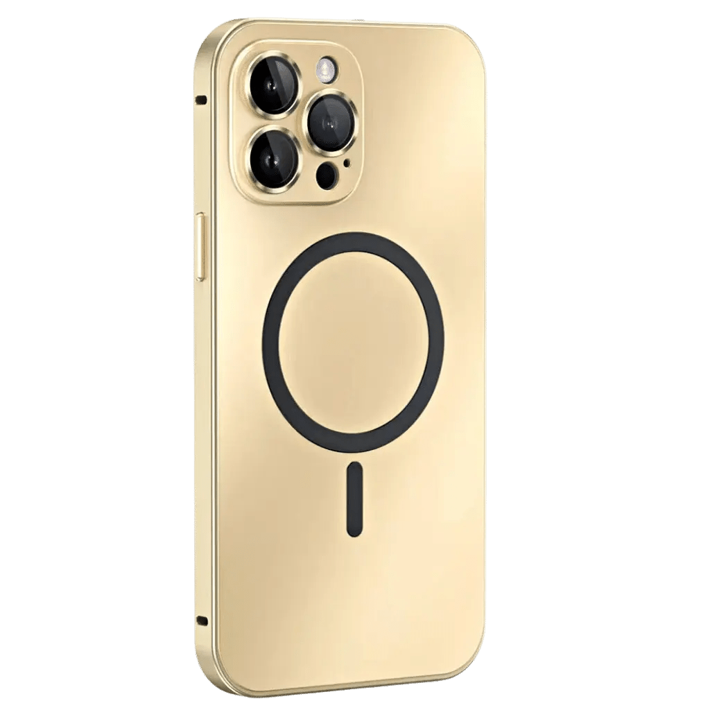 Magnetic Metal Case for iPhone 15 Pro Max - Durable Shockproof Protection 12