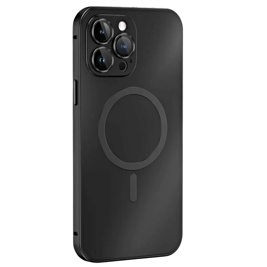 Magnetic Metal Case for iPhone 15 Pro Max - Durable Shockproof Protection 13