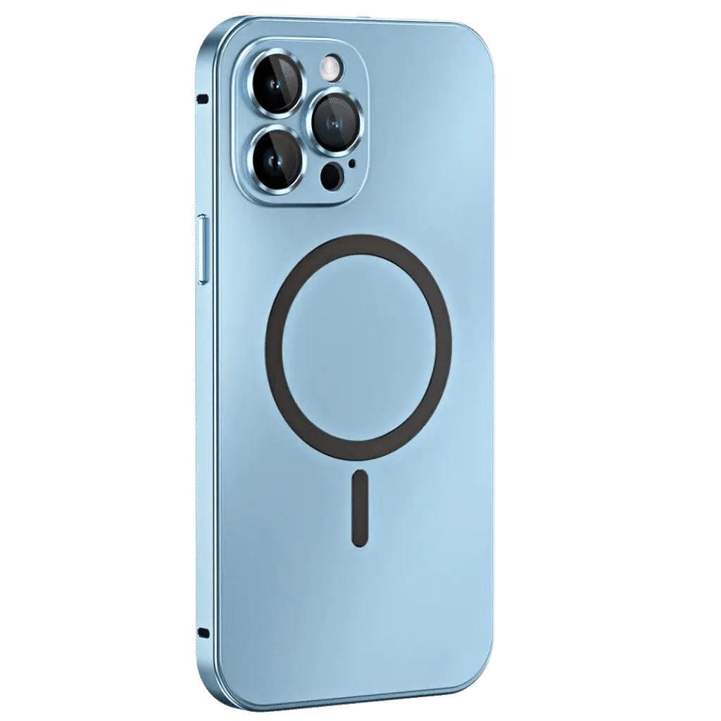 Magnetic Metal Case for iPhone 15 Pro Max - Durable Shockproof Protection 9