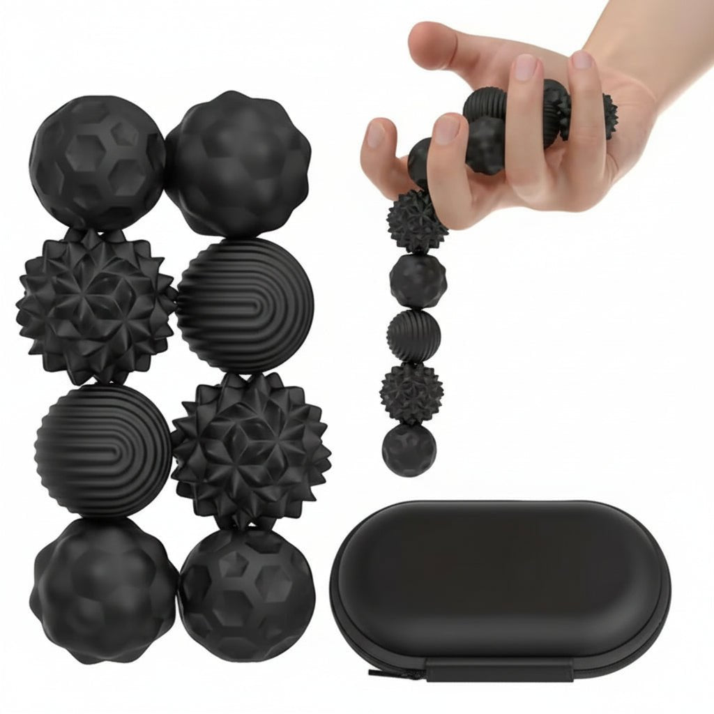 Magnetic Sensory Stones for Kids - Stress Relief, Focus Enhancement & Tactile Play 10