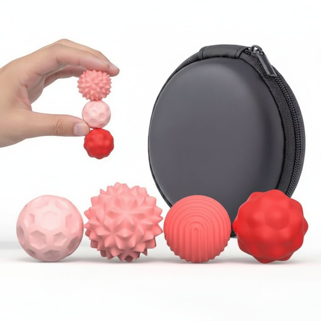 Magnetic Sensory Stones for Kids - Stress Relief, Focus Enhancement & Tactile Play 5