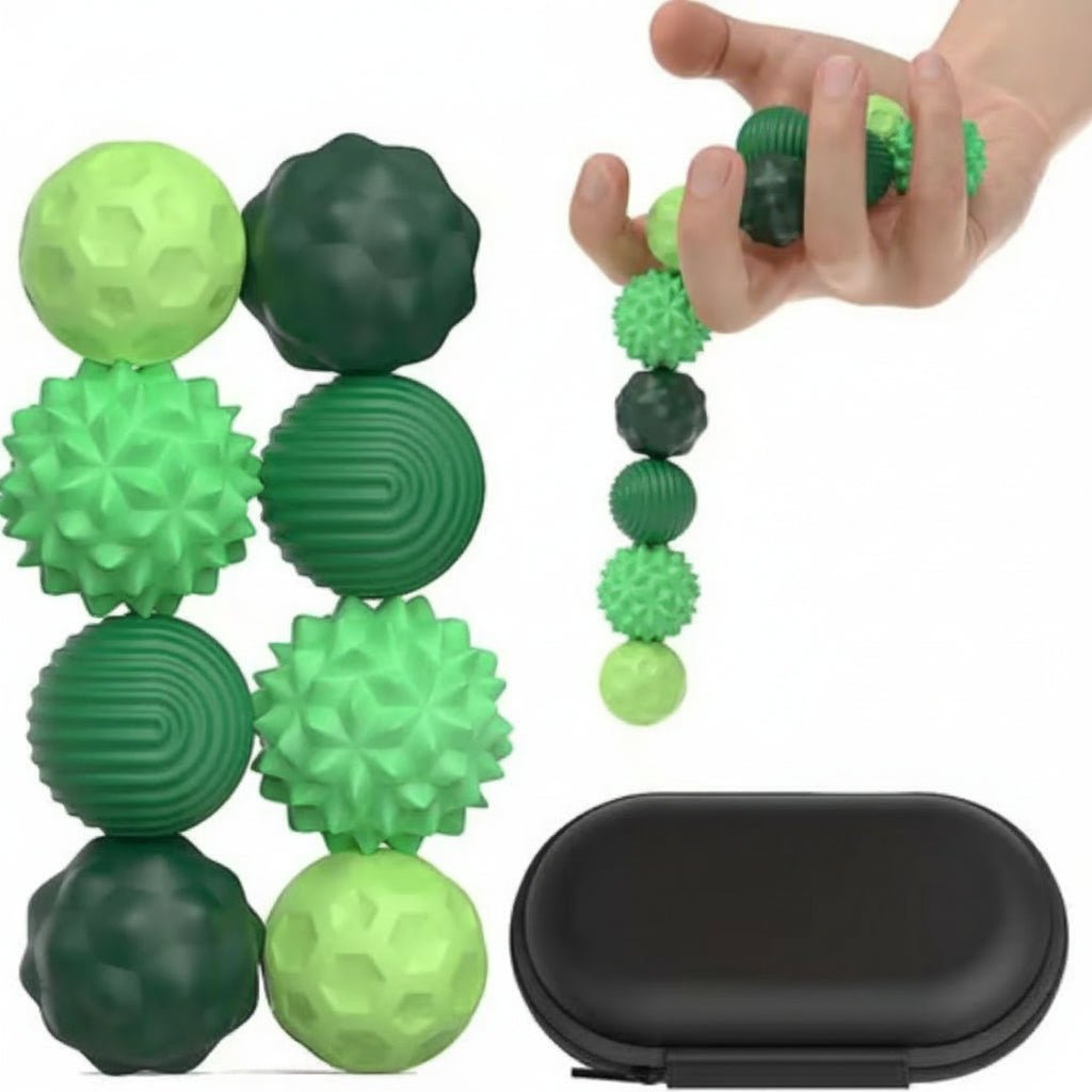 Magnetic Sensory Stones for Kids - Stress Relief, Focus Enhancement & Tactile Play 8