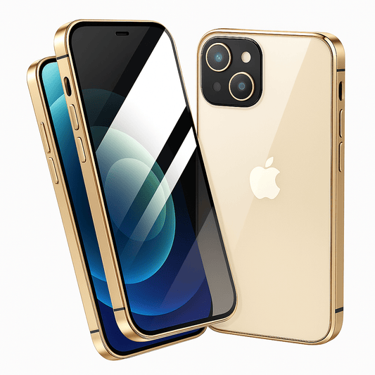 Magnetic Phone Case for iPhone 14 Pro and 13 – Privacy & Screen Protection