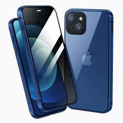 Magnetic Phone Case for iPhone 14 Pro and 13 – Privacy & Screen Protection