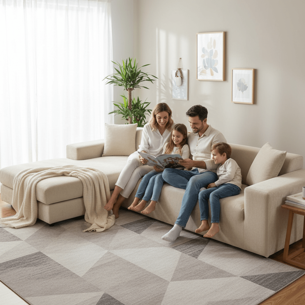 SOFALUX – Stretch Velvet Sofa Cover with Elegant Design and Protective Fit