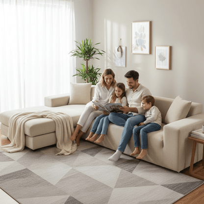 SOFALUX – Stretch Velvet Sofa Cover with Elegant Design and Protective Fit