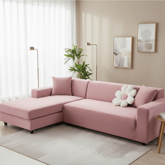 SOFALUX – Stretch Velvet Sofa Cover with Elegant Design and Protective Fit