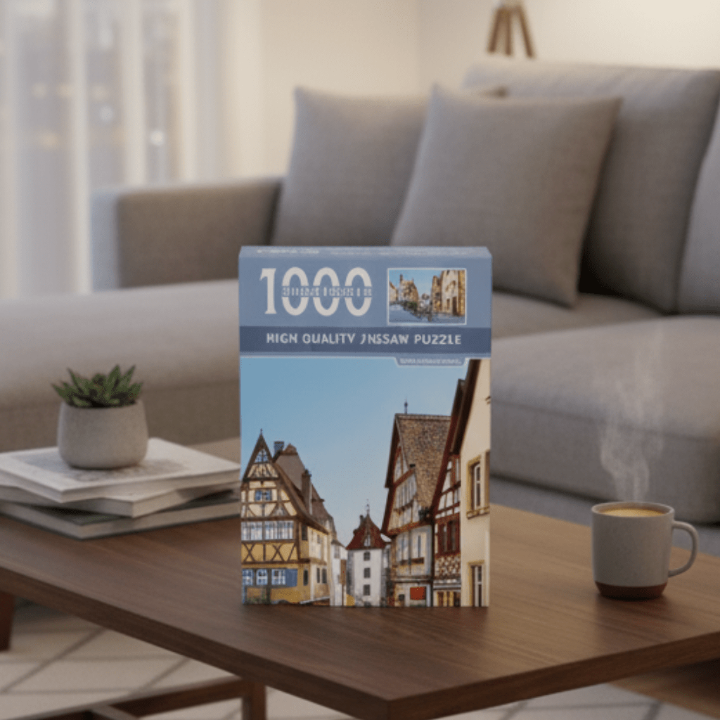 MUSEBLOCK – Compact jigsaw puzzle featuring Van Gogh oil art