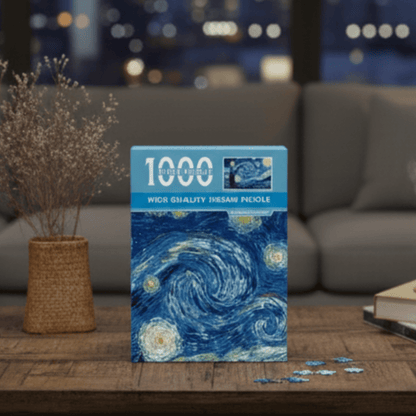 MUSEBLOCK – Compact jigsaw puzzle featuring Van Gogh oil art