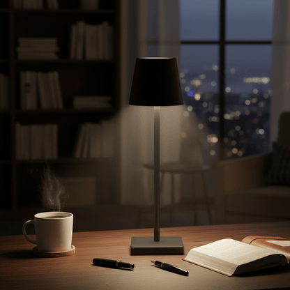 LUMINA GLOW – Wireless Rechargeable LED Table Lamp for Versatile Lighting