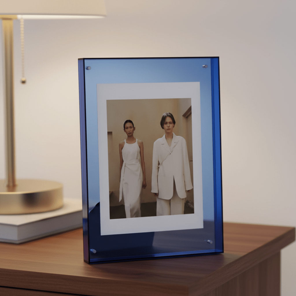 AURAFRAME – Frameless Acrylic Picture Frame with Modern Minimalist Design
