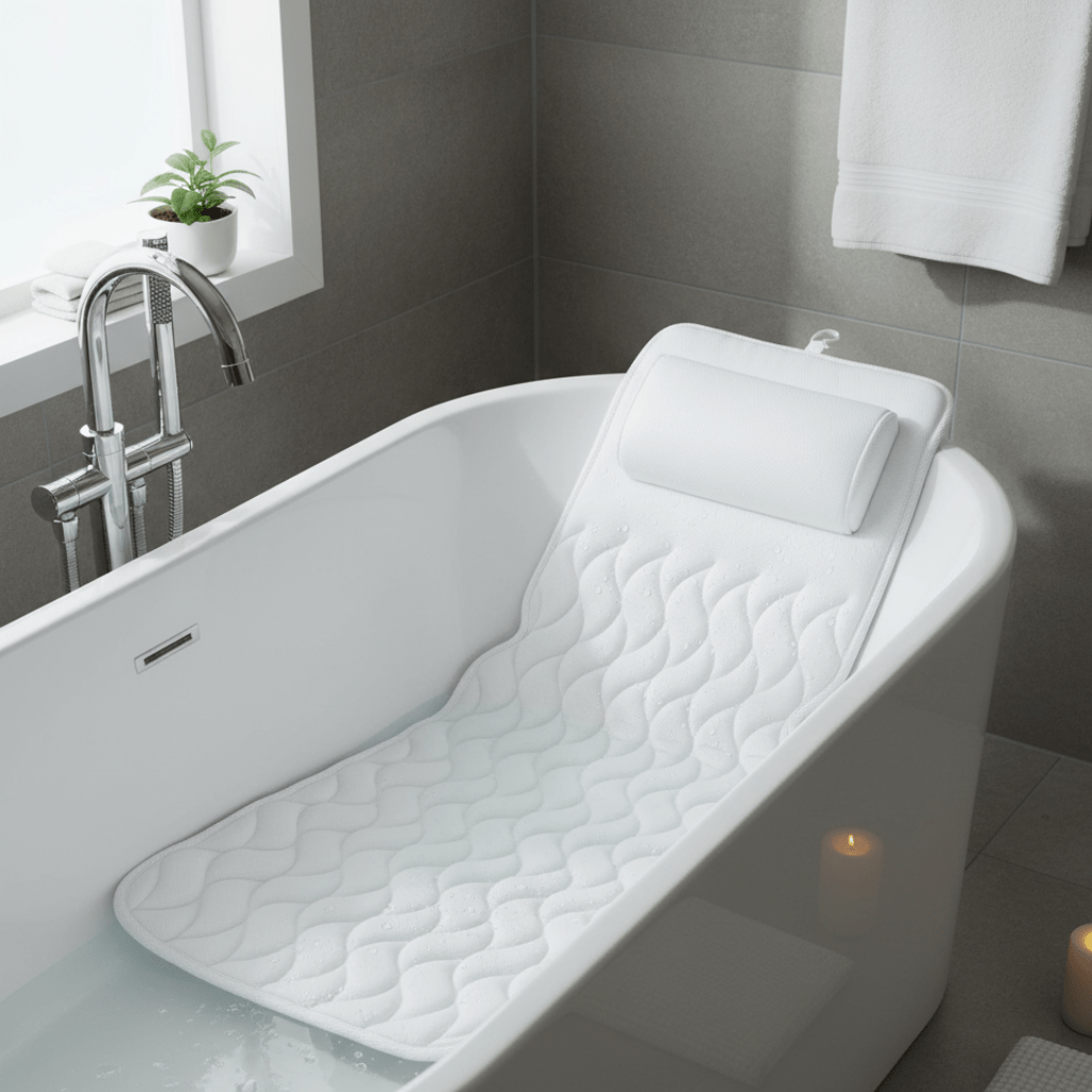 Soaklux – Ergonomic Full Body Bathtub Pillow for Ultimate Comfort