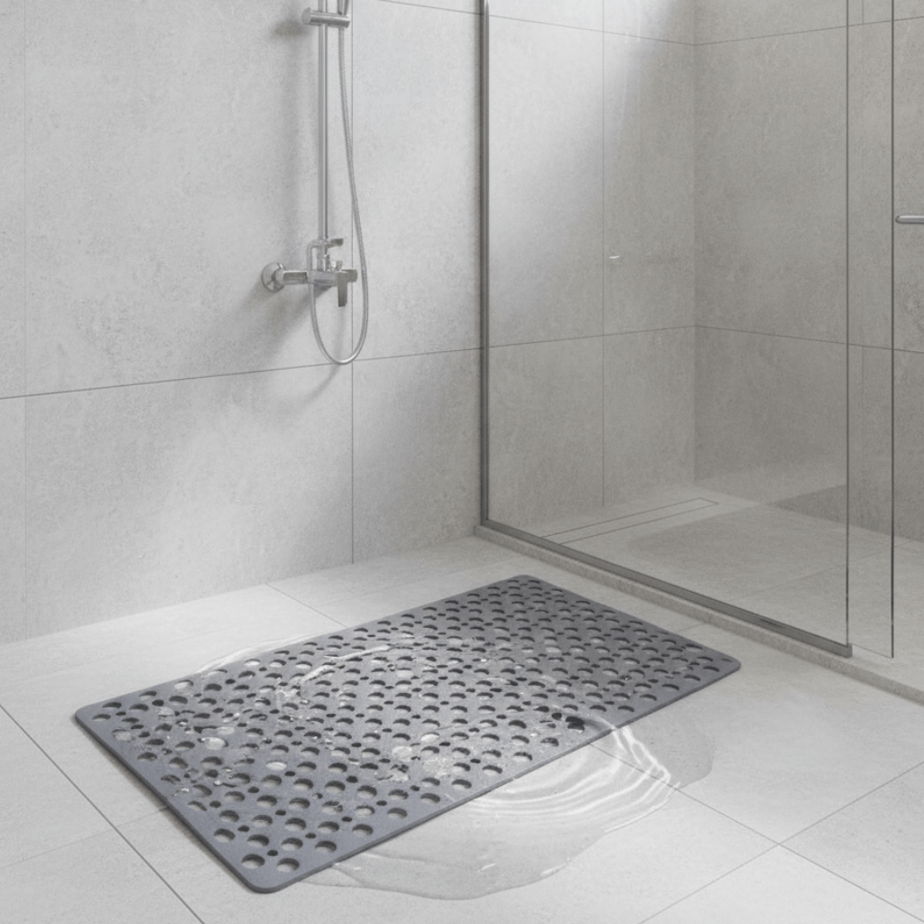 SafeSoak Mat – Non-Slip Shower & Bath Mat with Suction Cups