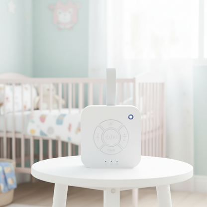 BABYCALMER – Portable baby white noise machine with USB-rechargeable design